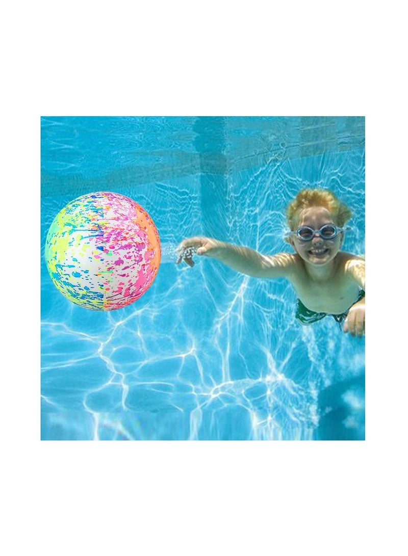 Swimming Pool Balls Underwater, Pool Diving Toys Ball with Water Filling Adapter, Cool Exercise Toys That Can Bounce Under Water, Swimming Gifts for Kids, Adults, Family