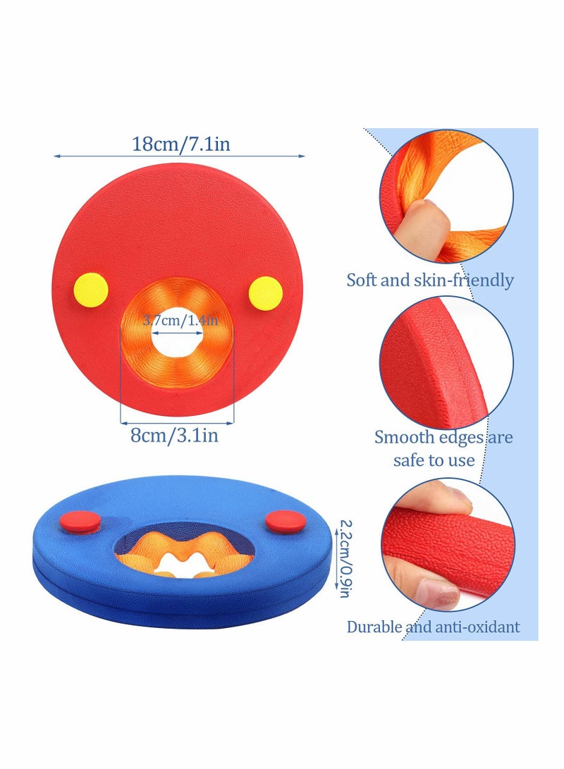 Kids Arm Float Discs, 6PCS Arm Float Discs Swim Arm Bands EVA Foam Float Discs Swimming Float Aid Discs