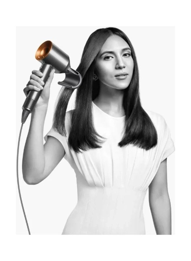 Supersonic Hairdryer HD08 With 5 Attachments - International Version Nickel/Copper