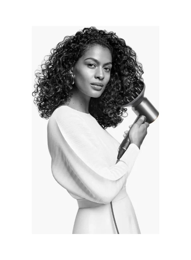 Supersonic Hairdryer HD08 With 5 Attachments - International Version Nickel/Copper
