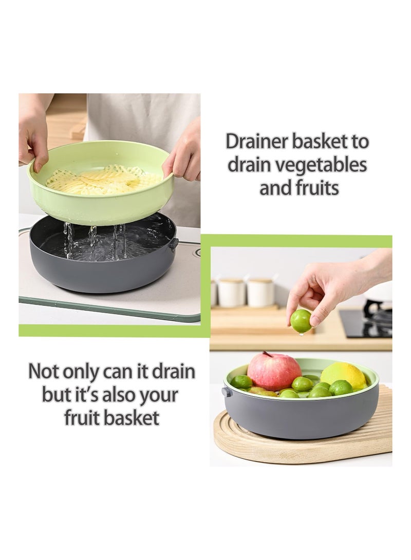 Vegetable Chopper, Onion Chopper, 16 In 1 Multifunctional Food Chopper, Mandoline Food Slicer Chopper Vegetable Cutter Veggie Chopper with Draining Basket French Fry Cutter Kitchen Gadgets