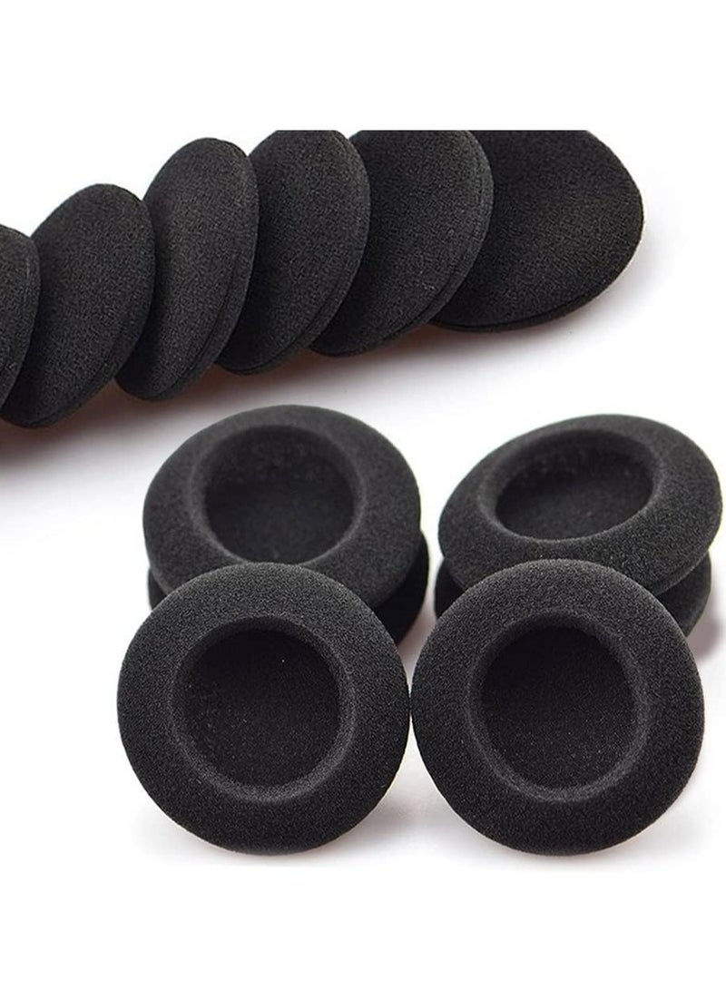 Foam Ear Pad Replacement Cushions Headphone Earphone Headset Disposable Sponge Covers 10 Pairs 60mm 2.4