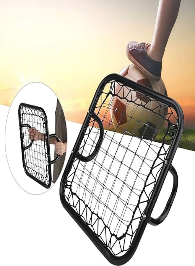 Handheld Rebound Net, Ball Rebounders Football Door Goalkeeper Training Equipment for Soccer Trainin Soccer Practice