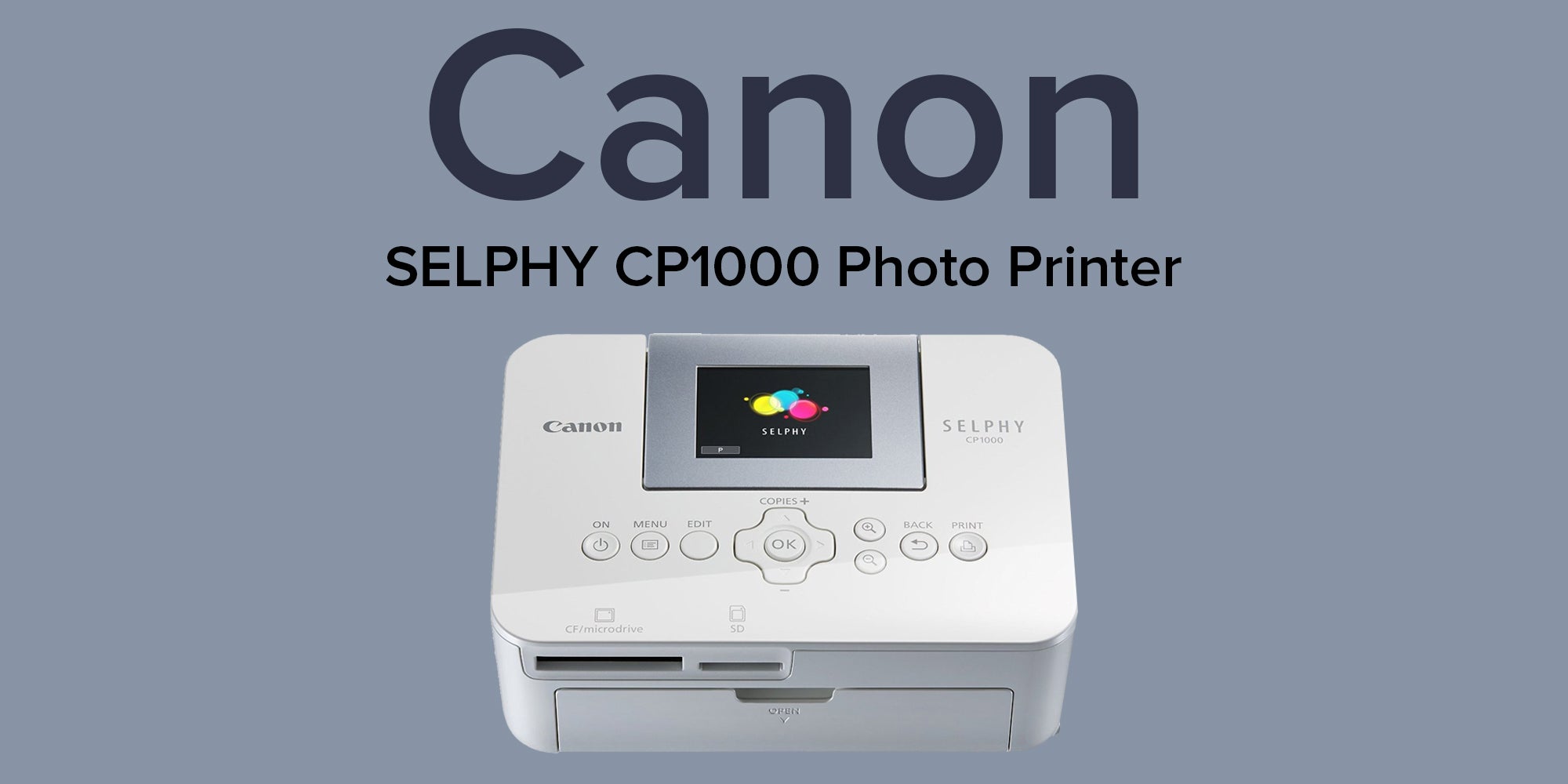 Selphy CP1000 Photo Printer White