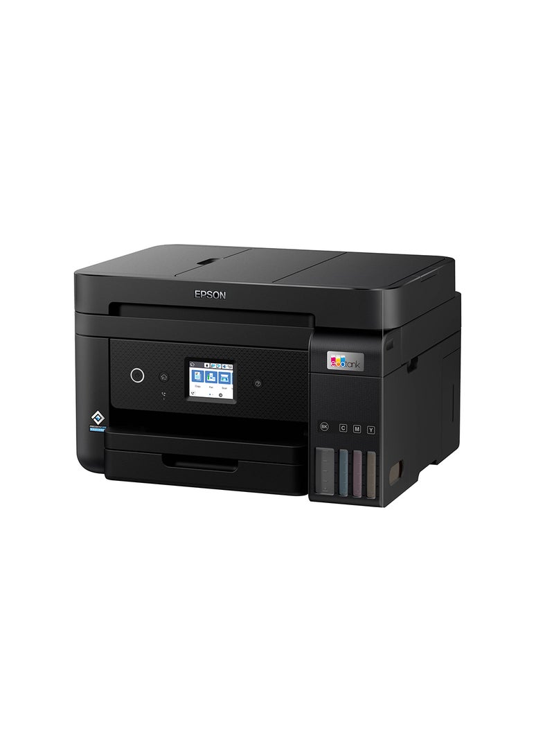 Ecotank L6290 Office Ink Tank Printer A4 Colour 4-In-1 Printer With ADF, Wi-Fi And Smart Panel Connectivity And Lcd Screen Black