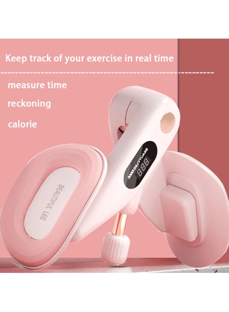 Thigh Master Pelvic Floor Trainer with Counter Hip Internal Exercise Equipment Kegel Exercise Device for Yoga Floor Muscle