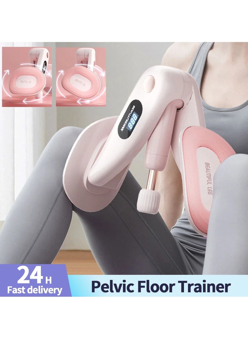 Thigh Master Pelvic Floor Trainer with Counter Hip Internal Exercise Equipment Kegel Exercise Device for Yoga Floor Muscle