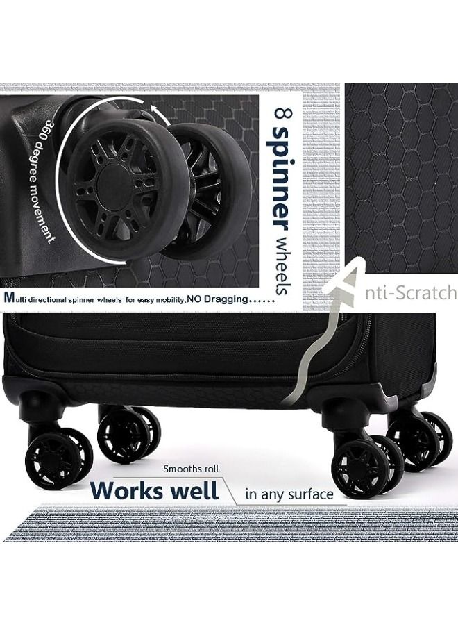 Rolling Laptop Case Pilot Business Bag for Travel And Office TSA Approved Lock