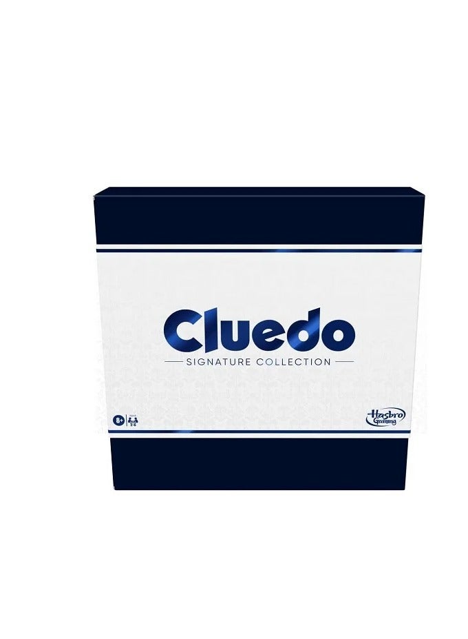 Hasbro Gaming Clue Signature Collection – Premium Board Game for 2-6 Players | Classic Mystery & Deduction Game for Ages 8+ | Collector's Edition Strategy Game