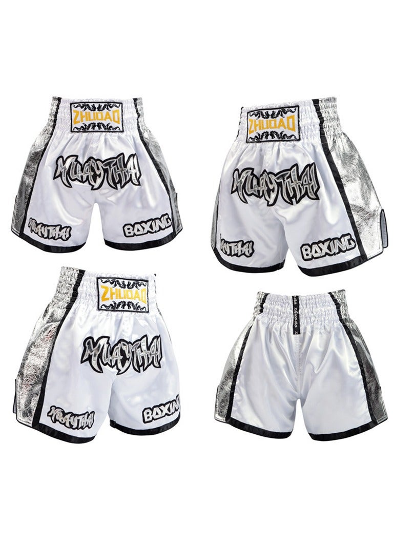 Muay Thai Fight Shorts,MMA Shorts Clothing Training Cage Fighting Grappling Martial Arts Kickboxing Shorts Clothing