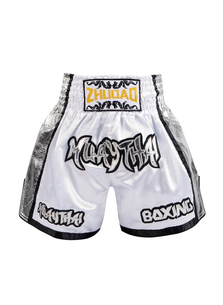 Muay Thai Fight Shorts,MMA Shorts Clothing Training Cage Fighting Grappling Martial Arts Kickboxing Shorts Clothing