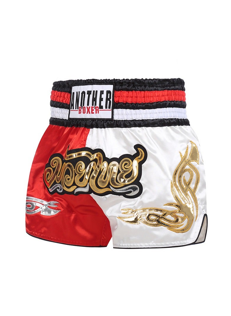 Muay Thai Fight Shorts,MMA Shorts Clothing Training Cage Fighting Grappling Martial Arts Kickboxing Shorts Clothing