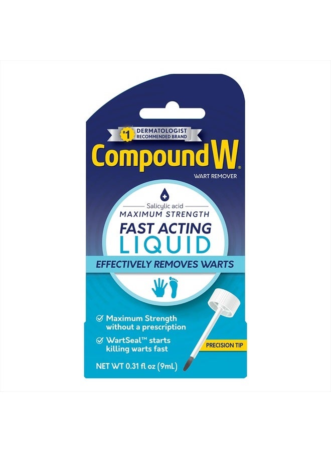 Maximum Strength Fast Acting Liquid Wart Remover, 0.3 Fl Oz