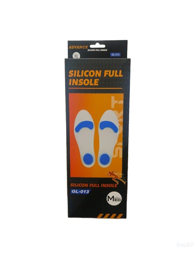 Silicon Full Insole - Model No. GL-013 (XL Size)