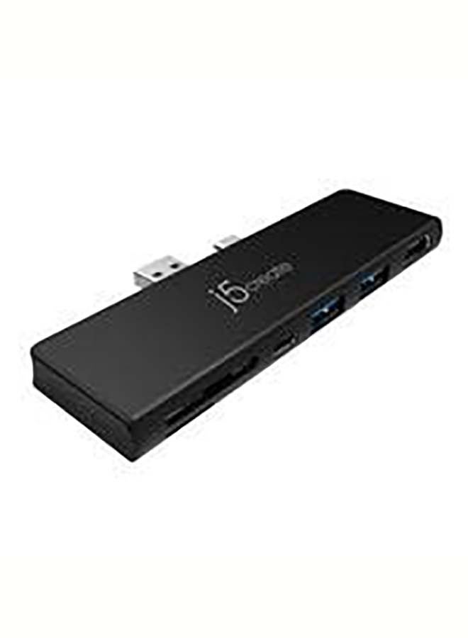 JCD324 ULTRADRIVEMINIDOCK for Surface Pro Black