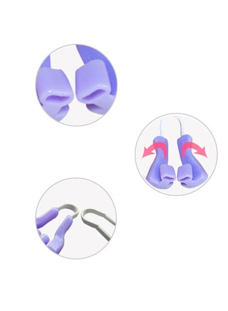 Nose Shaping Clip, Nose Up Lifting Shaper Clip, Pain Free Nose Bridge Straightener Corrector, Silicone Nose Lifter Beauty Clip Tools For Wide Nose, Low Nose, Curved Nose, Big Nose, (Pink)