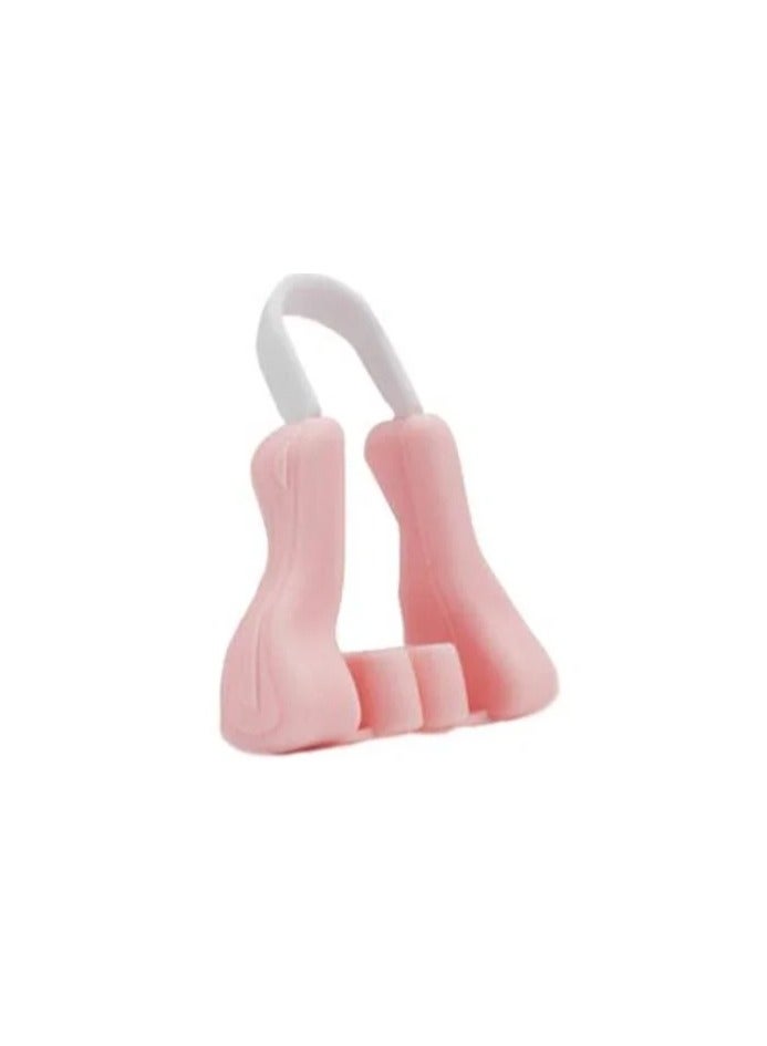 Nose Shaping Clip, Nose Up Lifting Shaper Clip, Pain Free Nose Bridge Straightener Corrector, Silicone Nose Lifter Beauty Clip Tools For Wide Nose, Low Nose, Curved Nose, Big Nose, (Pink)