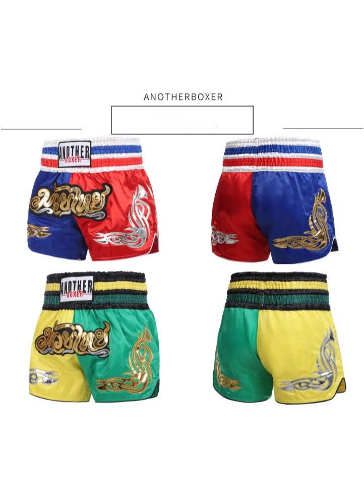 Muay Thai Fight Shorts,MMA Shorts Clothing Training Cage Fighting Grappling Martial Arts Kickboxing Shorts Clothing