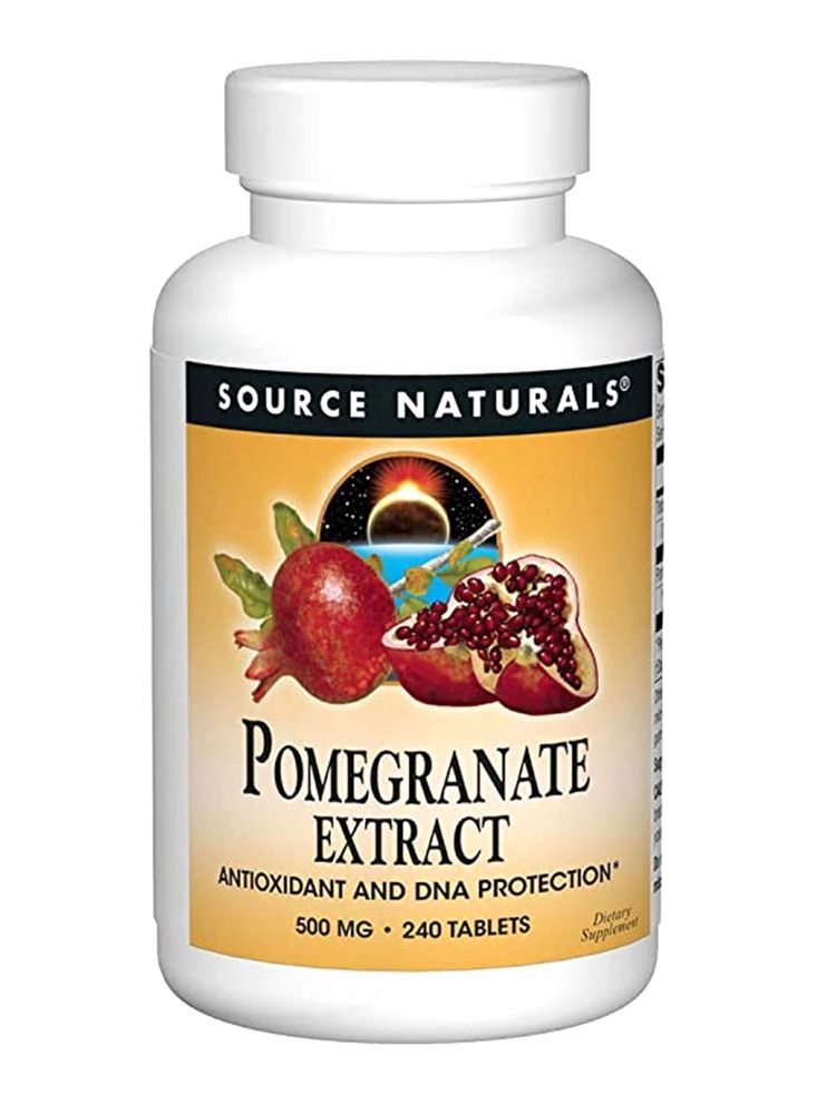 Source Naturals Pomegranate Extract, 500 mg, 240 Tablets