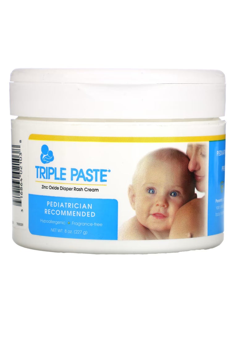 Zinc Oxide Diaper Rash Cream 8oz 227g