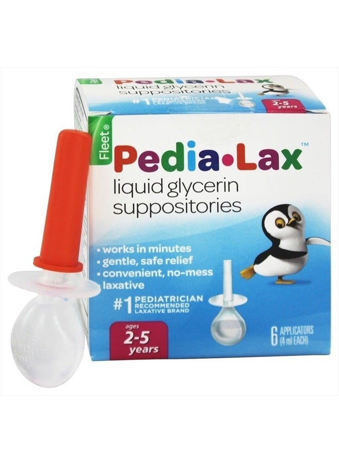 Pedia-Lax Enema - 2.25 oz - 6 ct