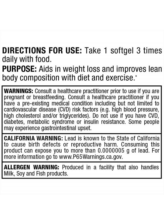 CLA (95% conjugated linoleic Acid) - 90 Softgels