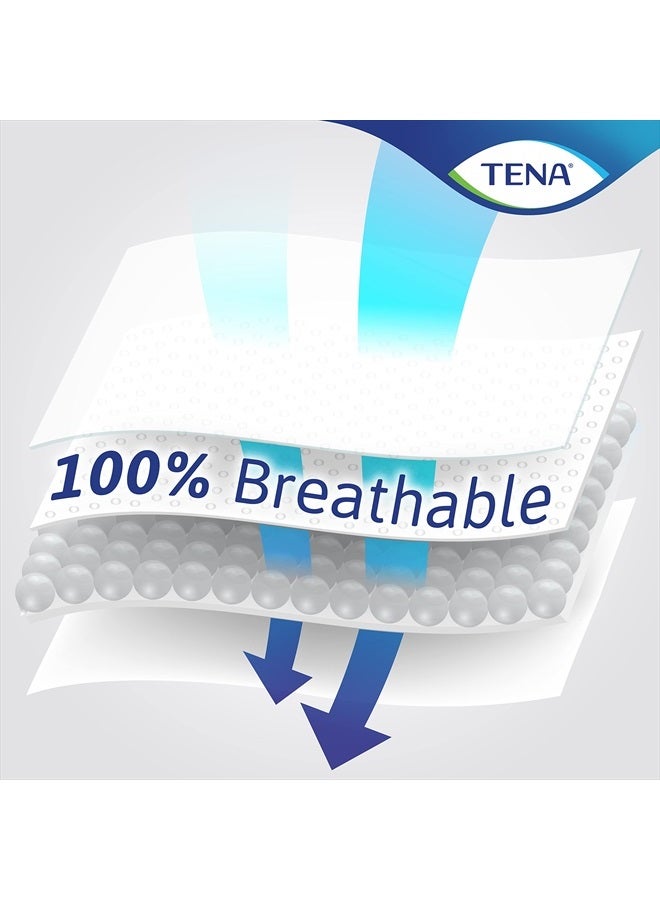 Tena Sensitive Care Maximum Absorbency Incontinence/Bladder Control Pad for Women, Regular Length, 56 Count