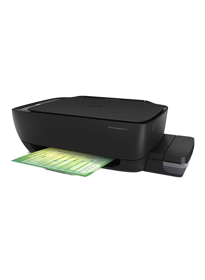 Ink Tank 415 All-In-One Printer With Print/Copy/Scan/Wireless Function Black