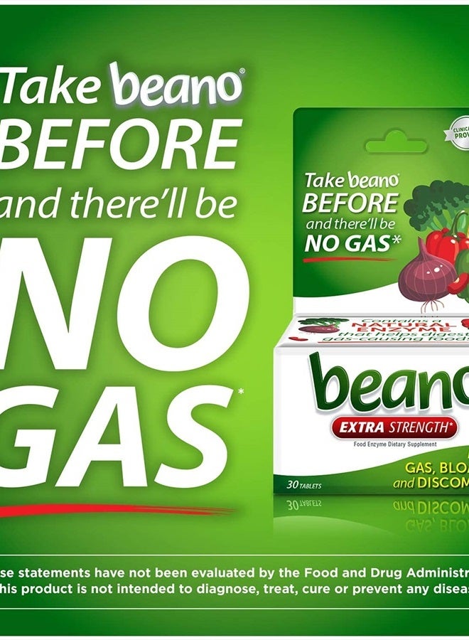 Gas Relief Tablets (30 Count (Pack of 1))