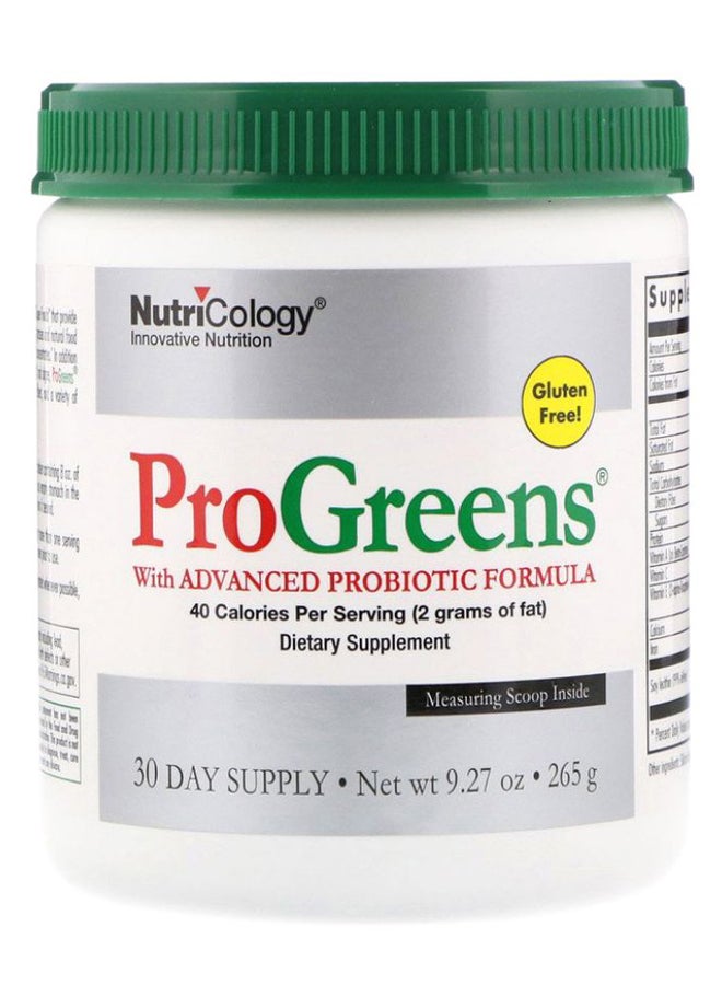 Progreens With Advanced Probiotic Formula