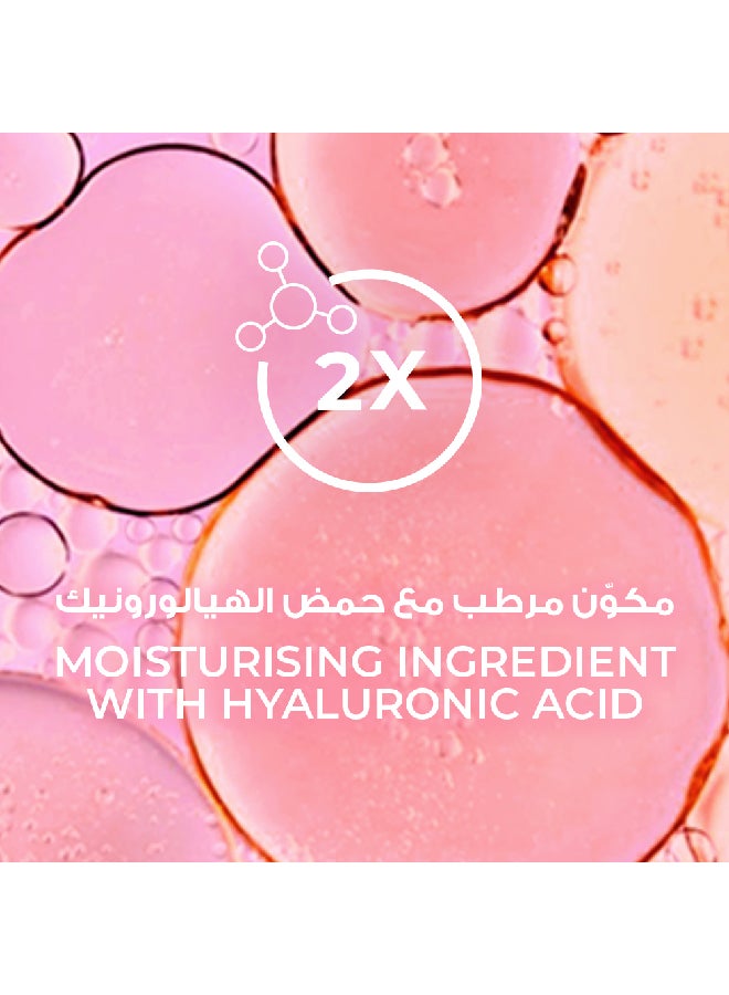 Moisturizing Body Wash Soft Rose Delicate Fragrance Pack of 2 250ml
