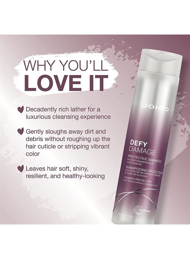 Defy Damage Protective Shampoo & Conditioner Set | Preserve Hair Color | For Bond Strengthening & Color Longevity