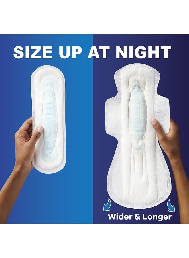 Maxi Feminine Pads For Women, Size 1 Regular Absorbency, Without Wings, Unscented, 48 Count