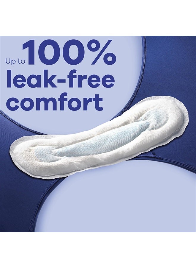 Maxi Feminine Pads For Women, Size 1 Regular Absorbency, Without Wings, Unscented, 48 Count