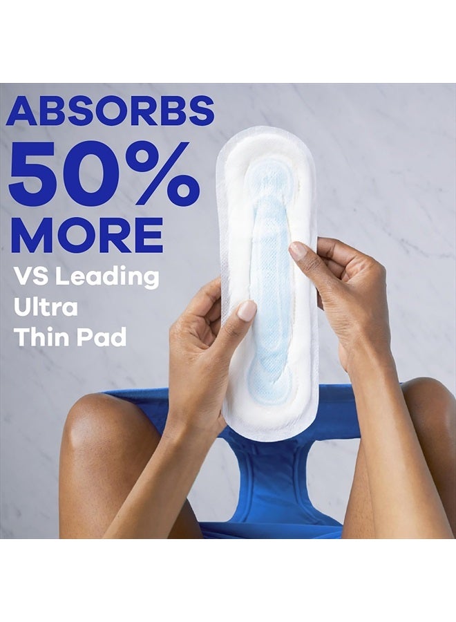 Maxi Feminine Pads For Women, Size 1 Regular Absorbency, Without Wings, Unscented, 48 Count