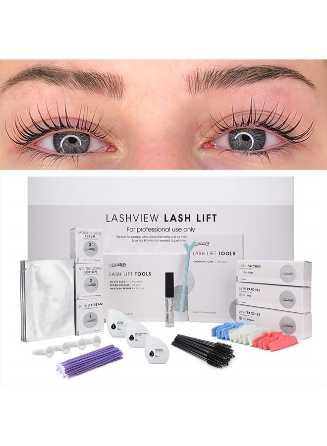 Lash Lift Kit,Lash Lift,Professional Eyelash Perm Kit,Liquid Set,Semi-Permanent,Curling Perming,Wave Lift Extension Perm Set