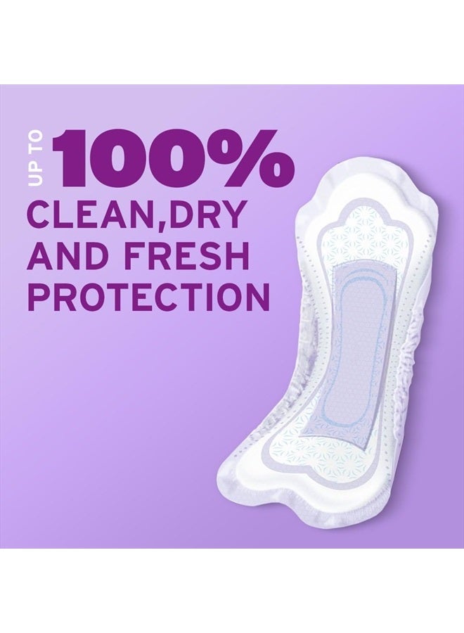 Incontinence Pads & Postpartum Incontinence Pads, 6 Drop Ultimate Absorbency, Long Length, 45 Count, Packaging May Vary