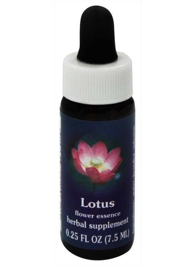 Flower Essence Services Supplement Dropper, Lotus, 0.25 Ounce