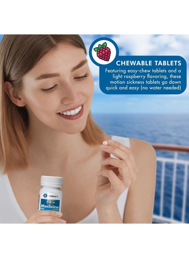 Meclizine HCL 25mg 100 Tablets (1 Bottle)