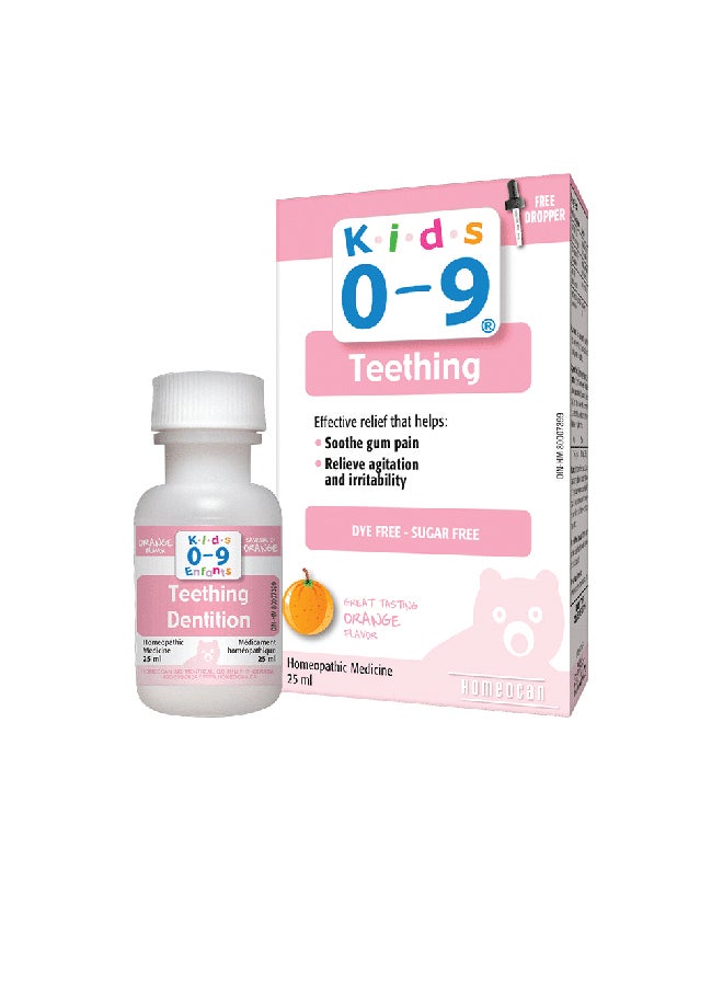 Generic Kids 0-9 Homeopath Teething - 25Ml