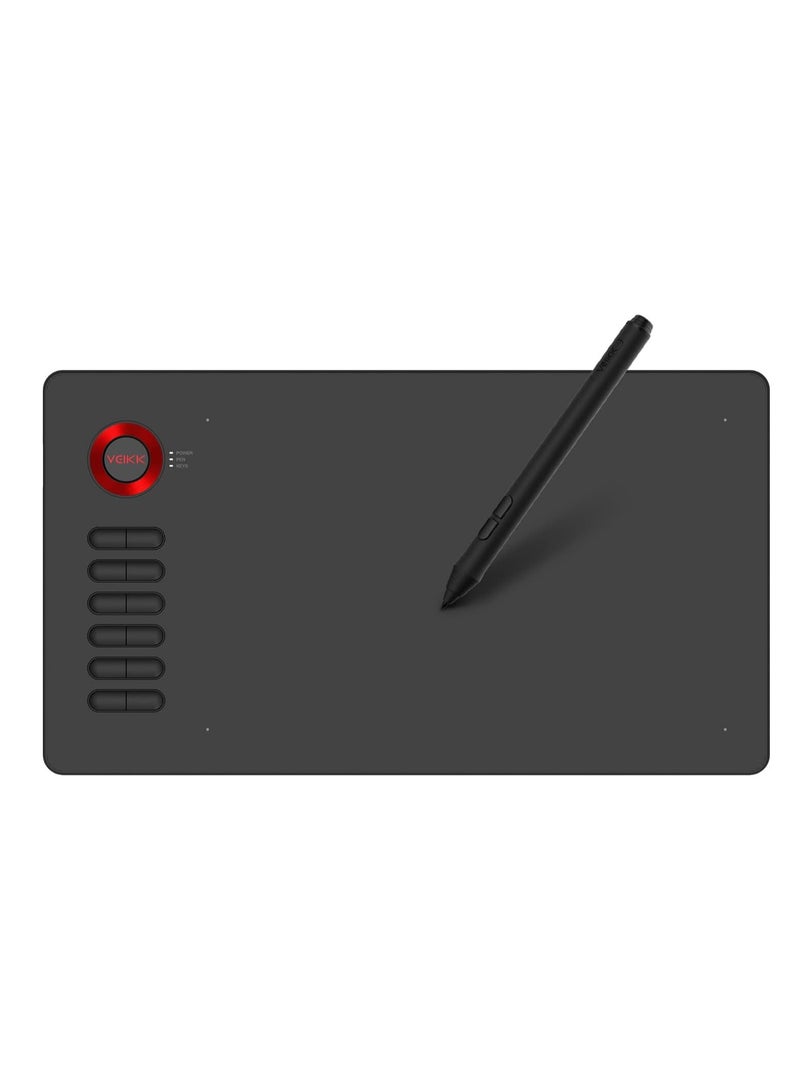 VEIKK A15Pro Graphics Tablet 10 x 6 Inch Digital Drawing Pad