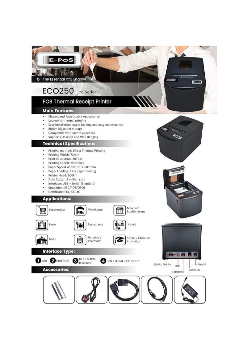 E-PoS ECO-250 SU Thermal Printer