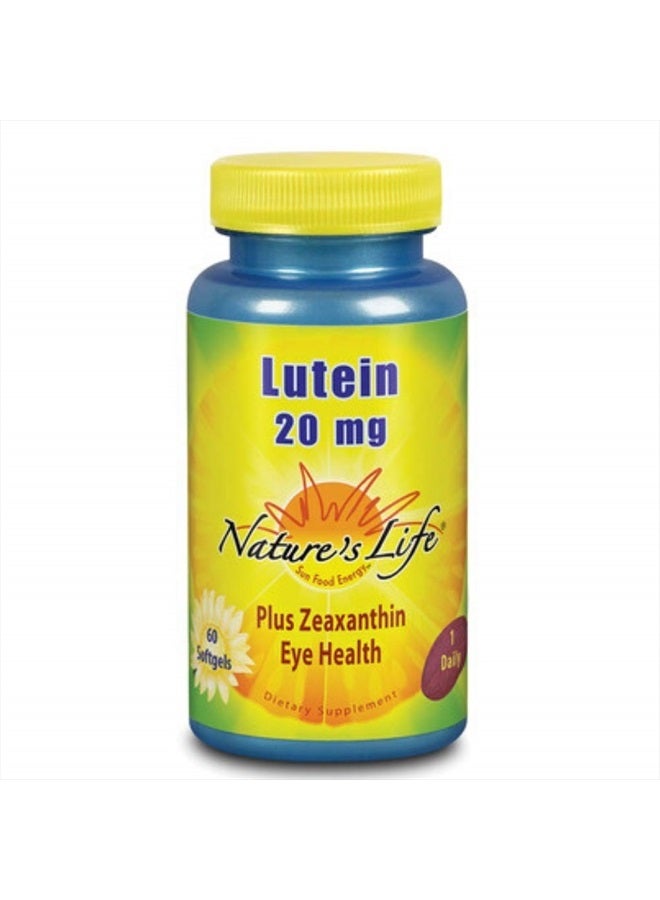 Lutein 20 mg | 60 ct