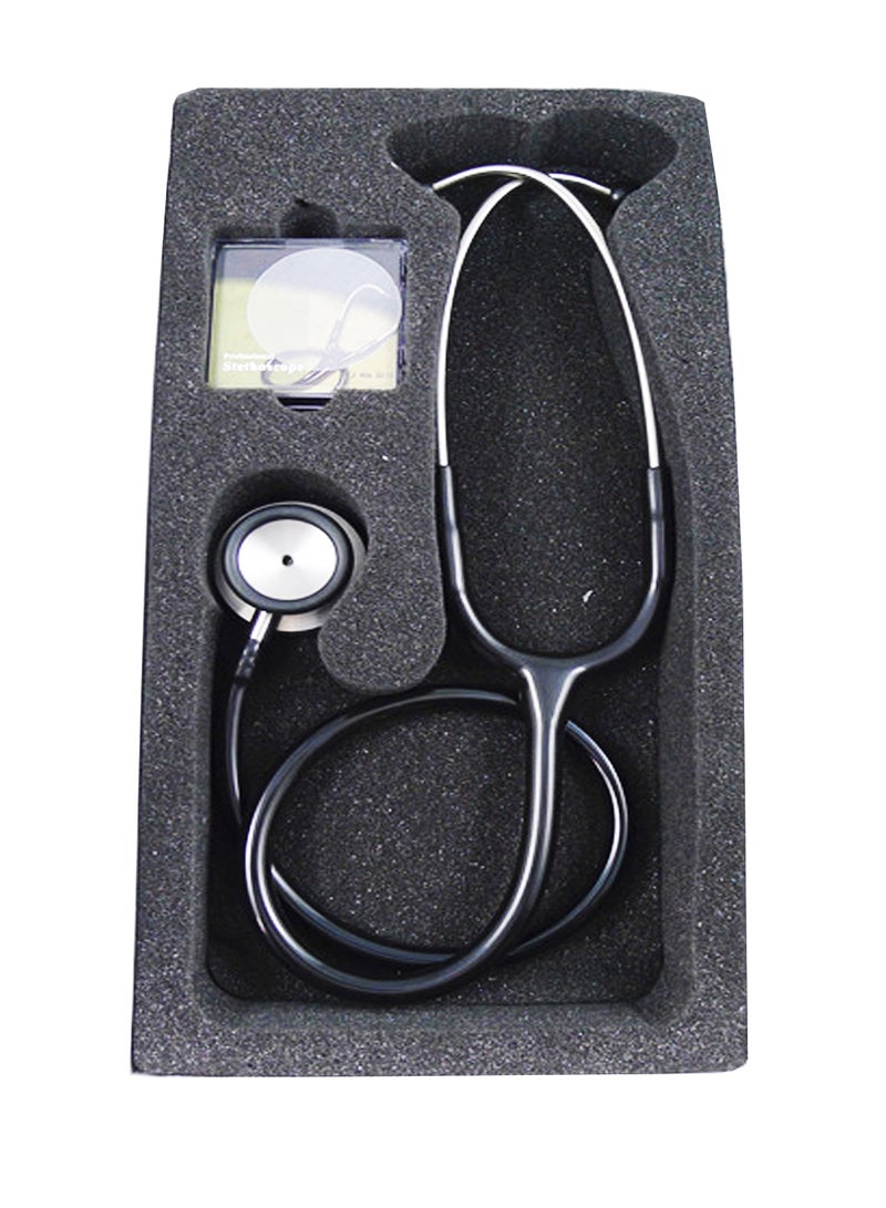 High Performance Stethoscope for Medical Professionals Dual Lumen Tubing Adjustable Diaphragm and Lightweight Design