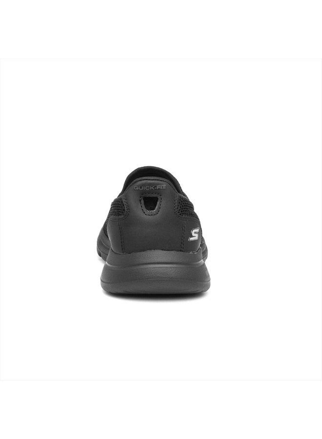Women's Go Walk 5 Sneaker, Black, 8.5