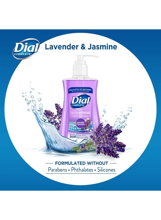 Complete Antibacterial Liquid Hand Soap, Lavender & Jasmine Scent, 7.5 fl oz (pack of 12)