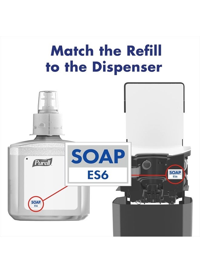 PURELL Brand HEALTHY SOAP Foam, Fresh Scent, 1200 mL Refill for PURELL ES6 Automatic Soap Dispenser (Pack of 2) - 6477-02 - Manufactured by GOJO, Inc.