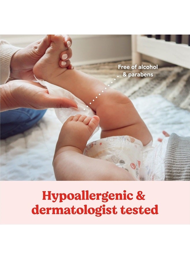 Huggies Simply Clean Fresh Scent Baby Wipes, 3 Flip-Top Packs of 64 (192 Wipes Total)