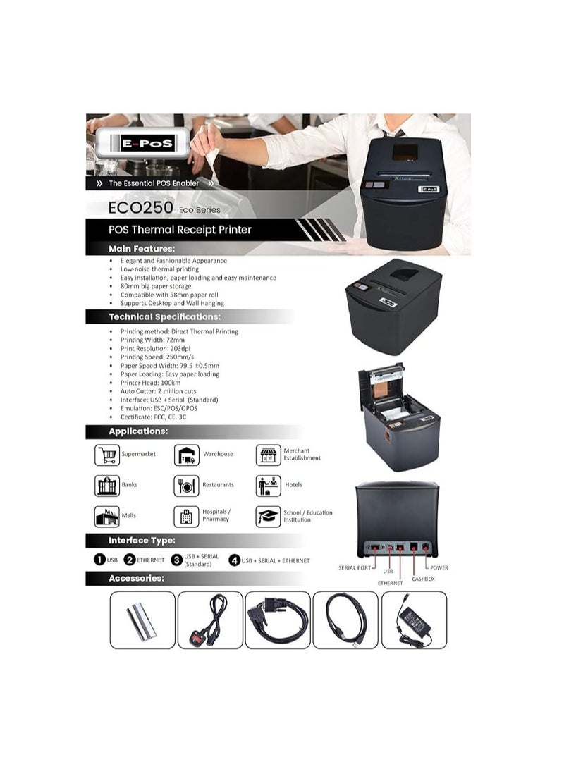 E-PoS ECO-250 SU Thermal Printer