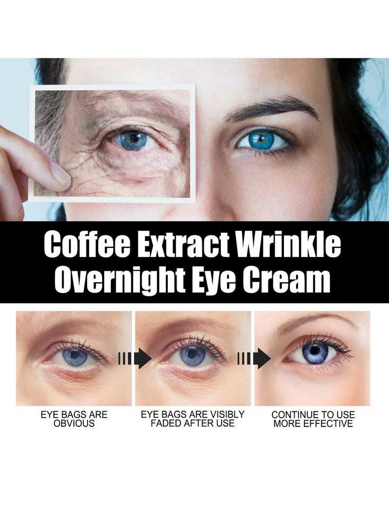 Anti-wrinkle Eye Cream, Dark Eyes Circle Eye Bags Treatment Cream, Deeply Hydrating Anti Aging Eye Repair Essence, Gentle And Fast Absorbing Under Eye Cream For Puffiness Dark Eye Circles